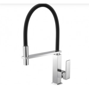 Brushed Nickel Kitchen Sink Mixer Tap